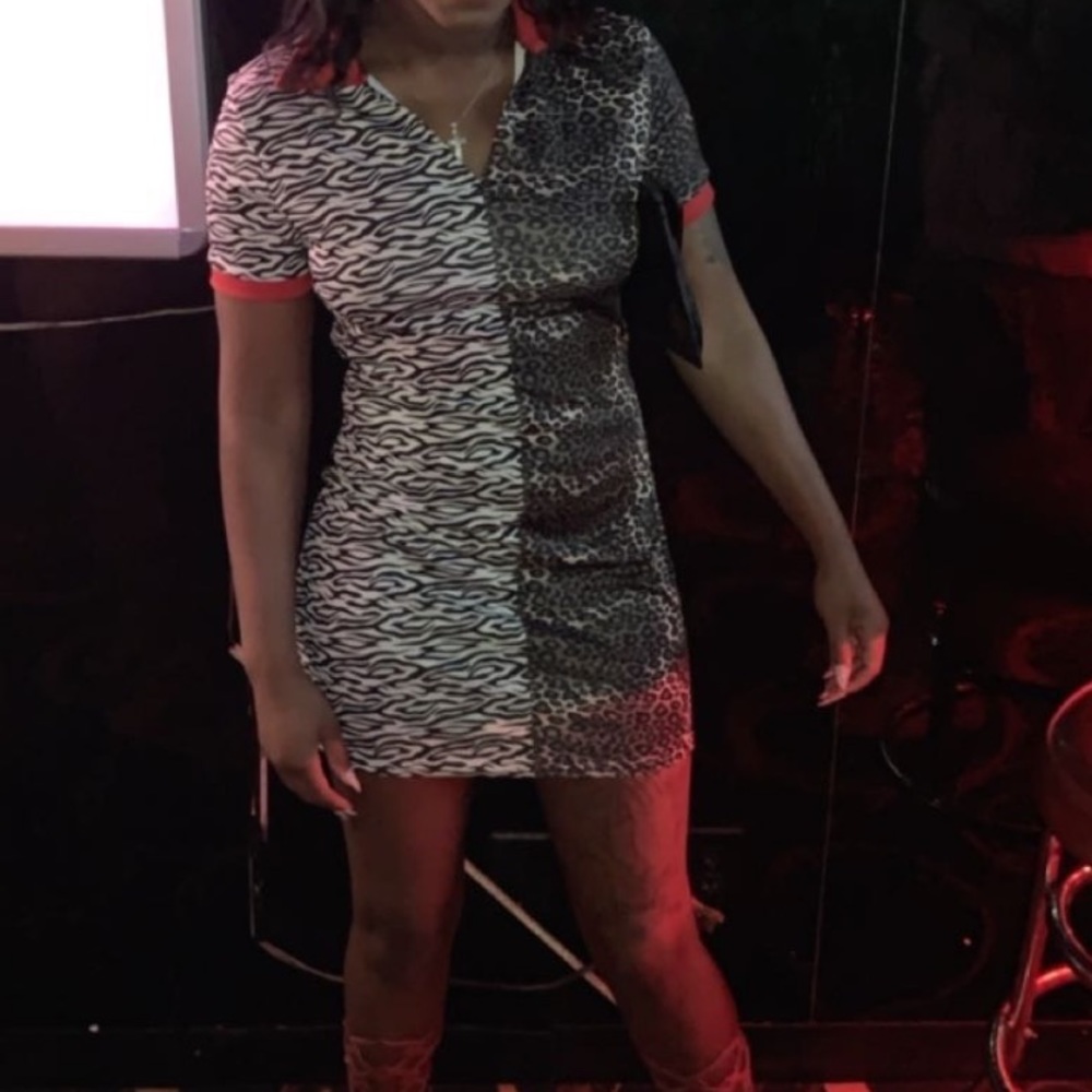 2faced animal dress
